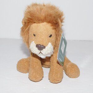 Russ Luv Pets Brown Lion CAIRO Bean Bag Plush Stuffed New w Tag Chamois Feel